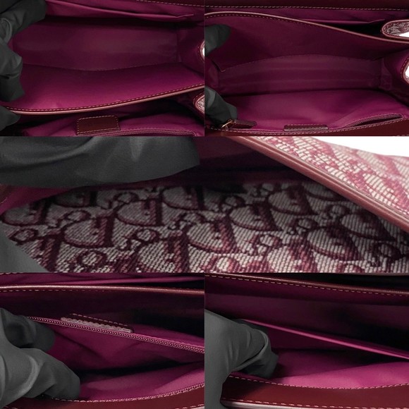 Christian Dior Trotter Mini Bag Wine Red - Picture 8 of 10